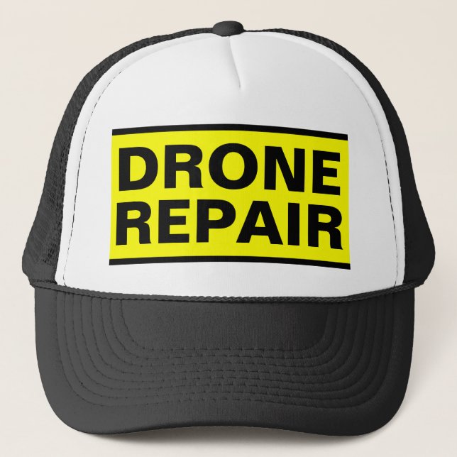 Drone Repair™ Truckerhatt Keps (Framsida)