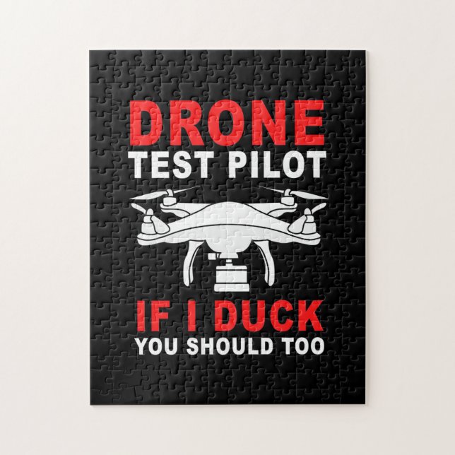 Drone Test Pilot Pussel (Vertikal)