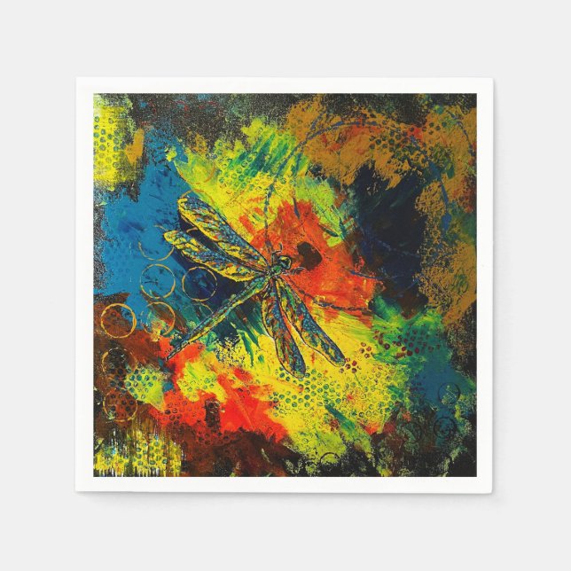 Dronfly cocktail pappersservett (Framsidan)