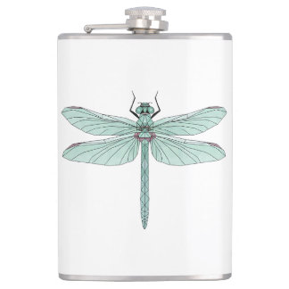 Dronfly insekt Vinyl Wrapped Flask Fickplunta