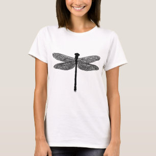 Dronfly Kryp Insekt Silhouette art T Shirt