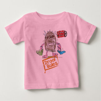 Drool Regler Skräck Kins Organic Tee Shirt