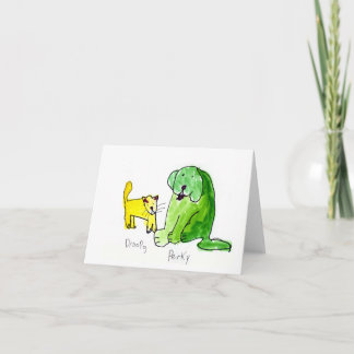 Droopy & Perky •, Tyler Overton, åldras 9 - kortet Kort