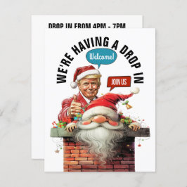 DROP IN Flat Helgdag Card Julkort