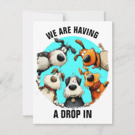 DROP IN TILLFÄLLEN eller Helgdag Julkort