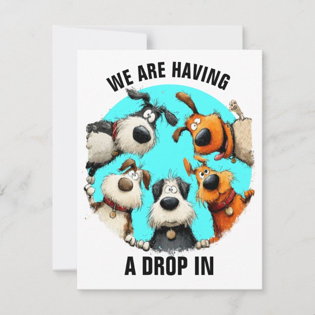 DROP IN TILLFÄLLEN eller Helgdag Julkort (Framsida)