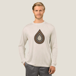 Drop Layered Artwork Tri-blend Shirt T