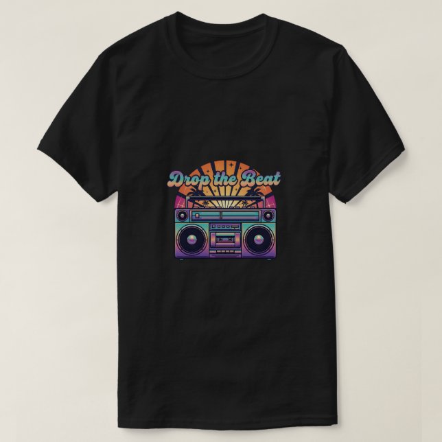Drop the beat t shirt (Design framsida)