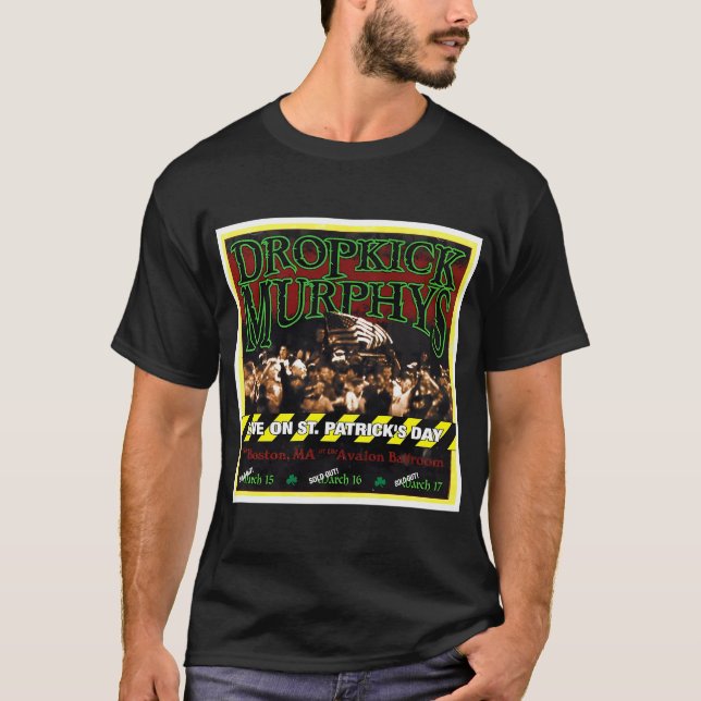 Dropkick Murphys - Live on St. Patrick's Day från  T Shirt (Framsida)