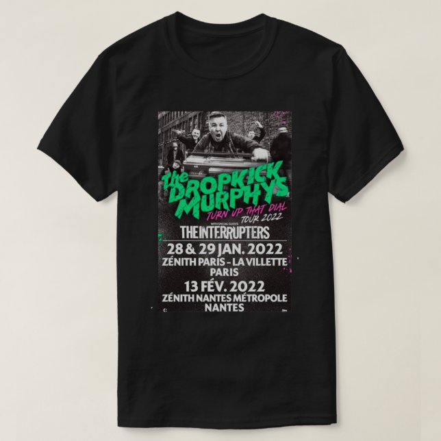 Dropkick Murphys T Shirt (Design framsida)
