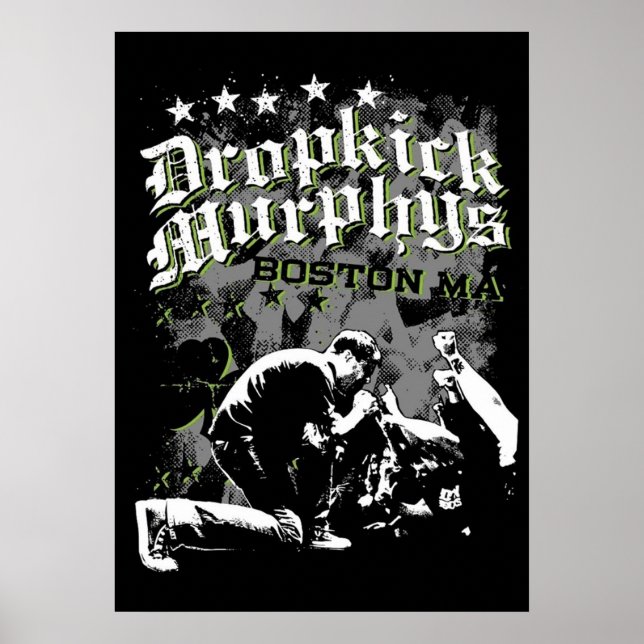Dropkick Murphys TShirt sten murphy dropkick Stick Poster (Framsidan)