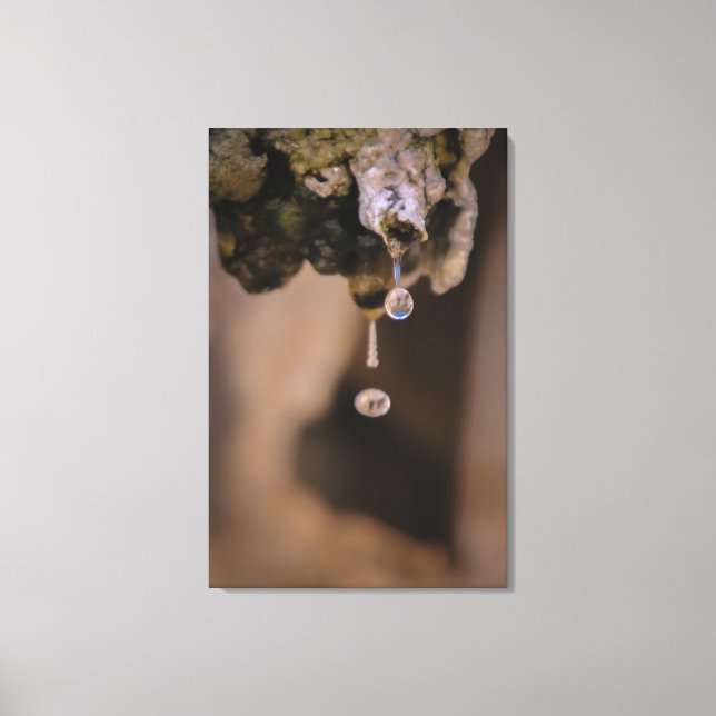 droplet canvastryck (Framsida)