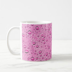 droplet shock rosa vatten kaffemugg
