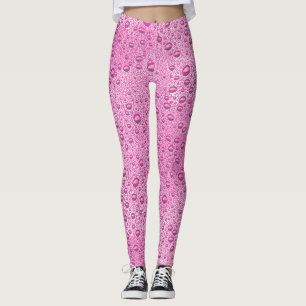 droplet shock rosa vatten leggings