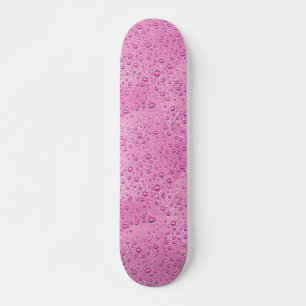 droplet shock rosa vatten mini skateboard bräda 18,5 cm