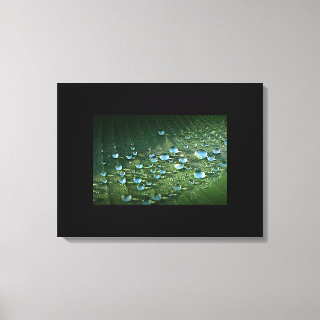 Droplets Canvas Art-Vatten (Framsida)