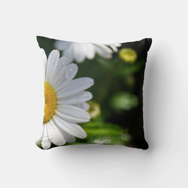 Droplets Pillow daisy Vatten Kudde (Framsida)