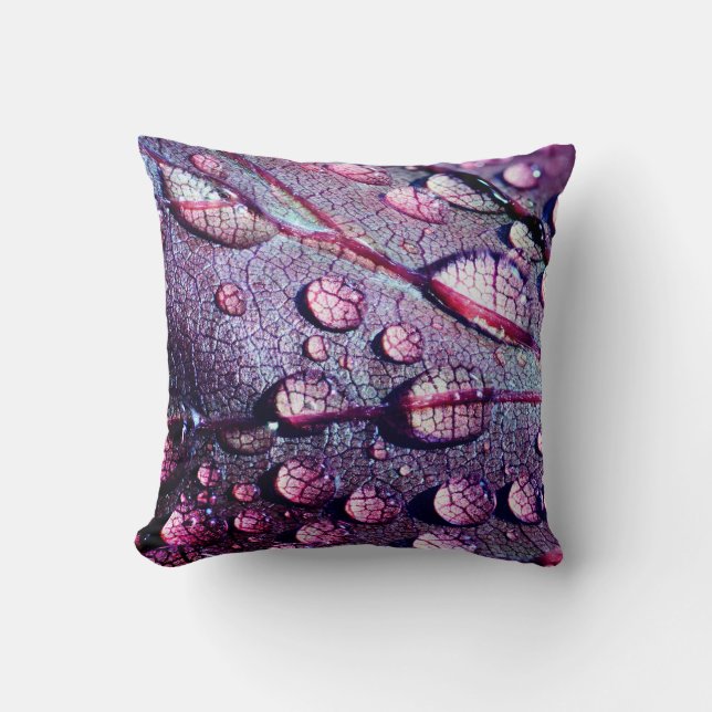 Droplets Pillow vatten Kudde (Framsida)