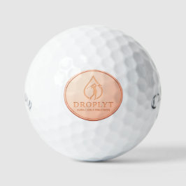 Droplyt Golf Aura Logo 3-pack Callaway Golfbollar