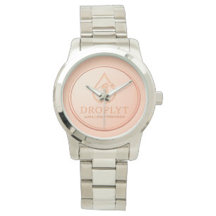 Droplyt Golf Aura Logo Damklocka Armbandsur