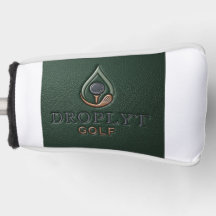 Droplyt Golf Rustic Green Putter Omslag