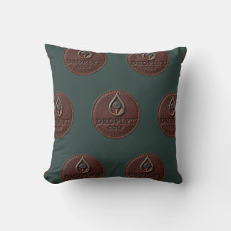 Droplyt Golf Rustic Logotyp Kastkudde Kudde