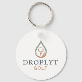 Droplyt Signatur Golf Nyckelring