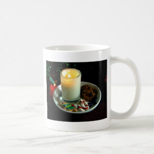 dropp för julkakastearinljus kaffemugg