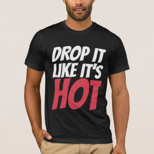 DROPPA DET SOM HETT manar hip hop T-SHIRTS