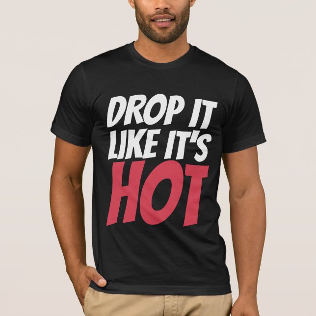 DROPPA DET SOM IT-HETTENS T-SHIRTS (Framsida)