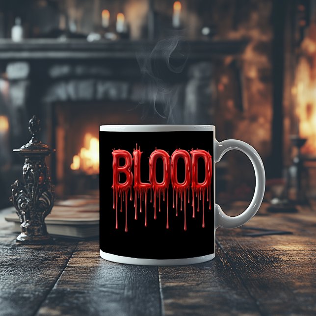 Droppande Blod  Jumbo Mugg (Skapare uppladdad)