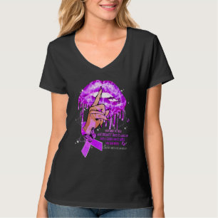 Droppande Läppar Fjärilar Kvinnor Kronisk Migrän A T Shirt
