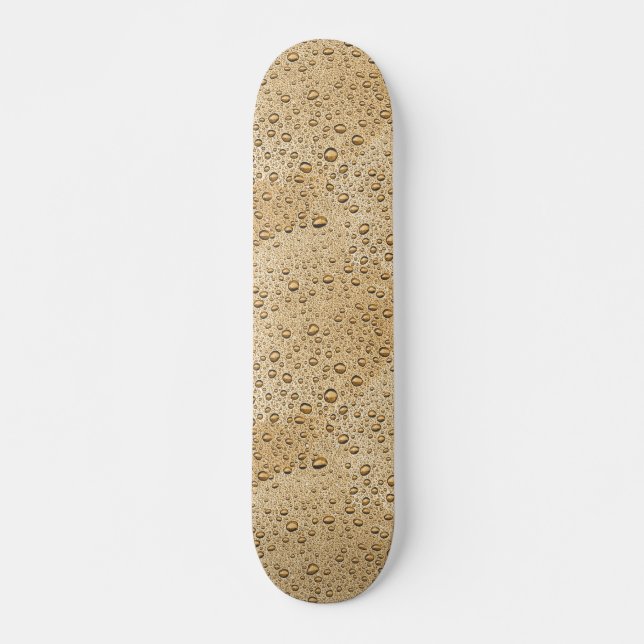 droppar av guld vatten mini skateboard bräda 18,5 cm (Framsida)