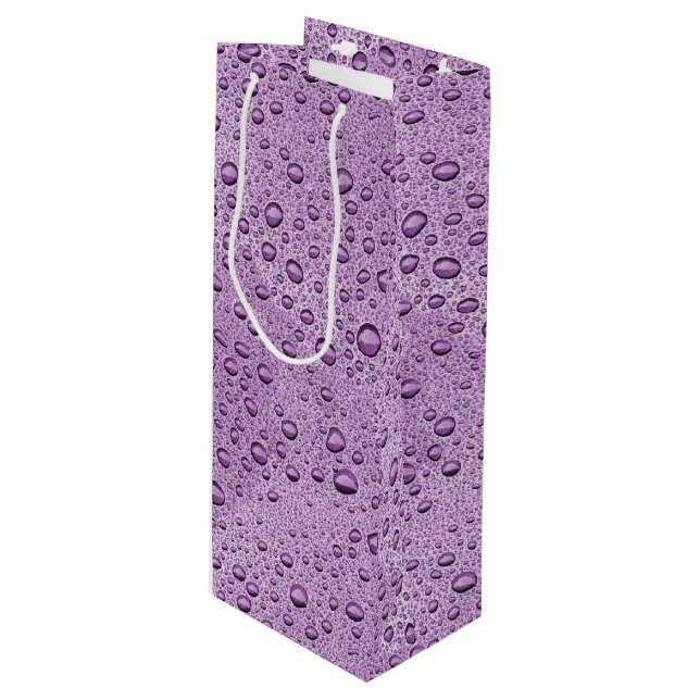 Droppar av lila vatten (Framsidan Vinklad)