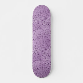 Droppar av lila vatten mini skateboard bräda 18,5 cm