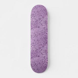 Droppar av lila vatten mini skateboard bräda 18,5 cm