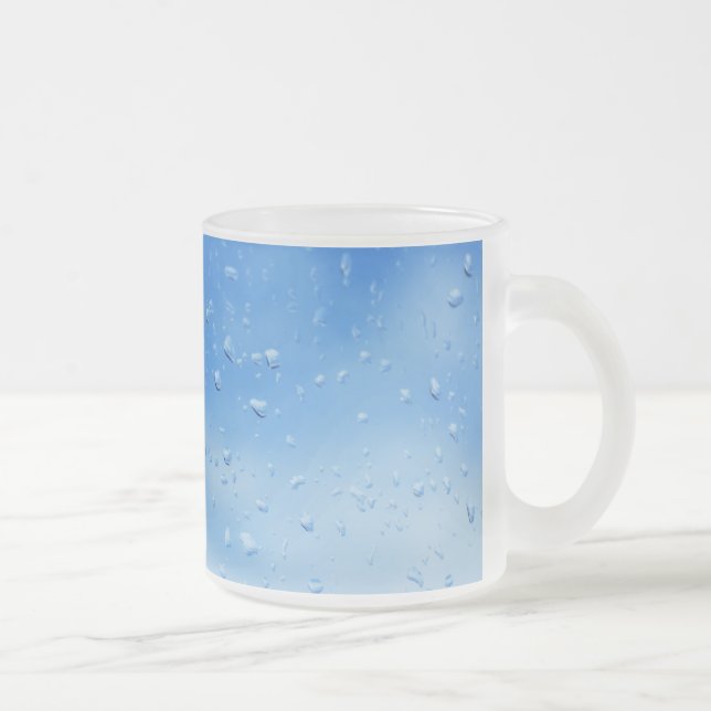 droppar frostad glasmugg (Höger)