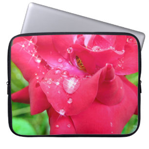 Droppar i Petals Laptop sleeve