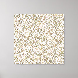  droppar: Spiral av sofistikering Canvastryck