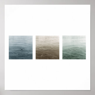 droppe triptych poster