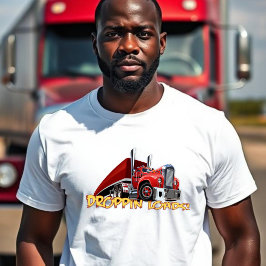 Droppin Loads - Truckers T Shirt