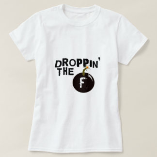 Droppin som fet bombarderar tröja