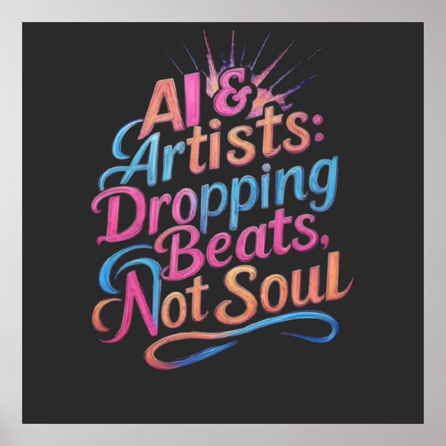 Dropping Beats Poster (Framsidan)