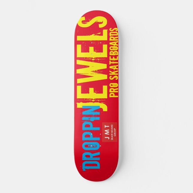 DROPPING JEWELS SKATEBOARDS / JMT USA (Framsida)