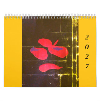 "Dropping Petals" 2027 Calendar Kalender