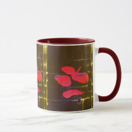 "Dropping Petals"-kombinationen Mugg