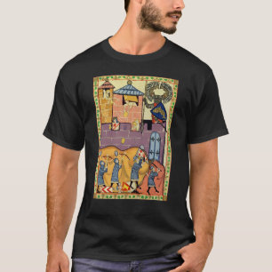Dropping Sten, 14:e århundradets Codex Manesse T Shirt