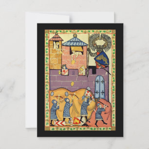 Dropping Sten, 14:e århundradets Codex Manesse Vykort