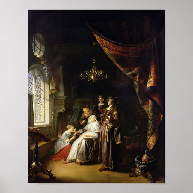 Dropsical Woman, 1663 Poster (Framsidan)