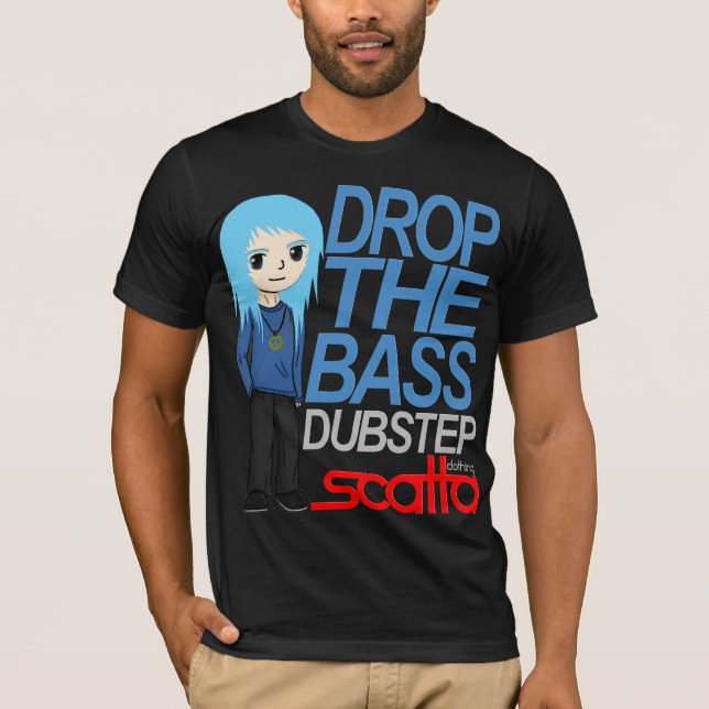 DropTheBass Dubstep t-skjorta (samlare upplaga) Tröja (Framsida)